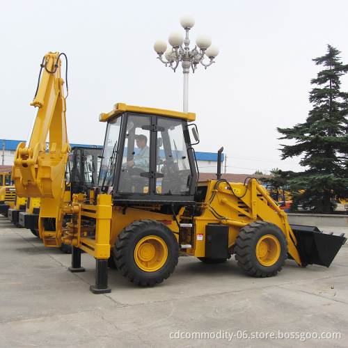 4 Wheel Drives 388 Model استخدام Loader Backhoe لـ JCB